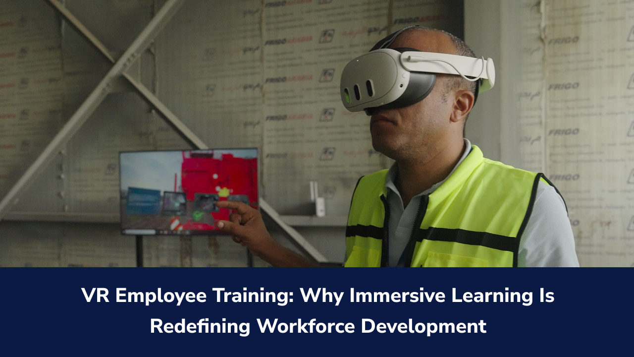  Featured image: VR Employee Training: Why Immersive Learning Is Redefining Workforce Development - 