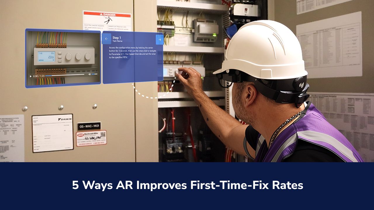  Featured image: 5 Ways AR Improve First‑Time‑Fix Rates - 