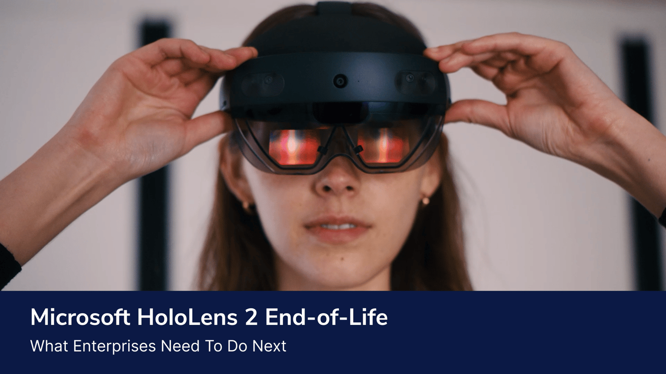 Featured image: Microsoft HoloLens 2 End‑of‑Life: What Enterprises Need to Do Next -